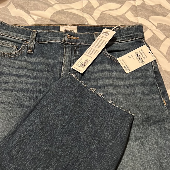 Hudson Jeans - Noa Mid Rise Straight Crop Jeans - Sz 27 - Picture 6 of 6